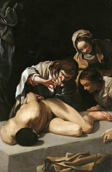 Saint Sebastian Tended by the Pious Women, 1615. Creator: Schedone (Schidone), Bartolomeo (1570-1615)