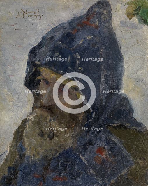 Saint Sergius of Radonezh. Artist: Nesterov, Mikhail Vasilyevich (1862-1942)