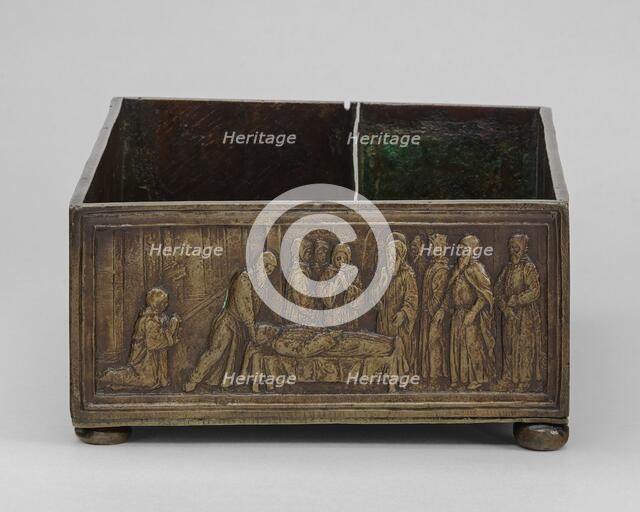 Saint Simeon of Polirone Curing a Brother Monk, probably c. 1516. Creator: Bartolomeo Spani.