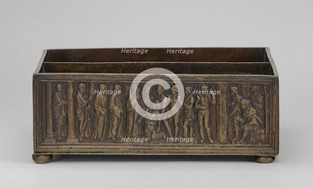 Saint Simeon of Polirone Exorcising the Daughter of the King of León, probably c. 1516. Creator: Bartolomeo Spani.