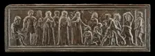 Saint Simeon of Polirone in Jerusalem, Exorcising Demons from Men Possessed, model probably c. 1516; Creator: Bartolomeo Spani