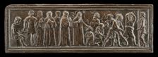 Saint Simeon of Polirone in Jerusalem, Exorcising Demons from Men Possessed, model probably c. 1516; Creator: Bartolomeo Spani