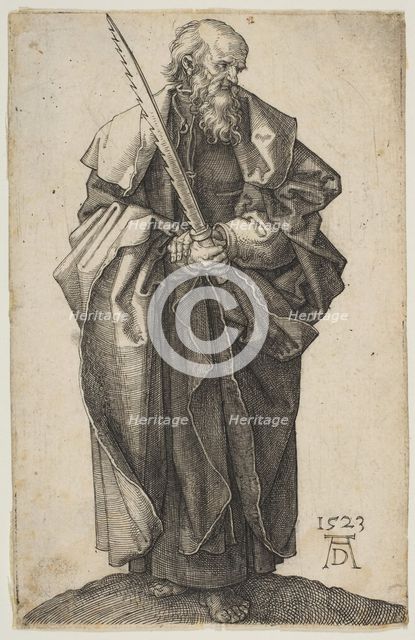Saint Simon, 1523. Creator: Albrecht Durer.