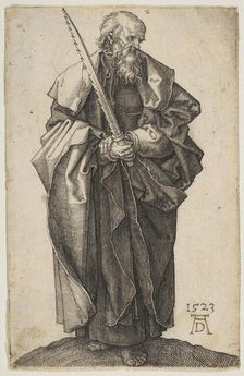 Saint Simon, 1523. Creator: Albrecht Durer