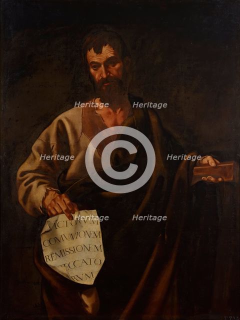 Saint Simon, 17th century. Creator: Cristóbal García Salmerón.