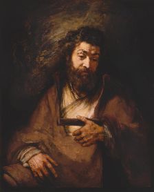 Saint Simon the Apostle, 1661. Creator: Rembrandt van Rhijn (1606-1669)