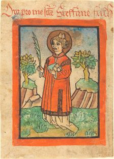 Saint Stephen, 1450/1470. Creator: Unknown