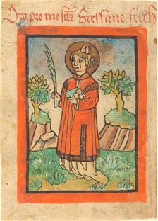 Saint Stephen, 1450/1470. Creator: Unknown