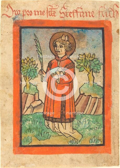 Saint Stephen, 1450/1470. Creator: Unknown.