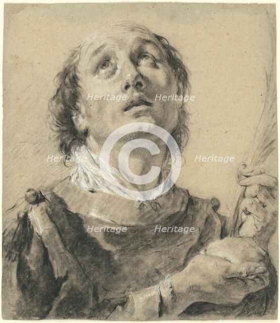 Saint Stephen, 1730s/1740s. Creator: Giovanni Battista Piazzetta.