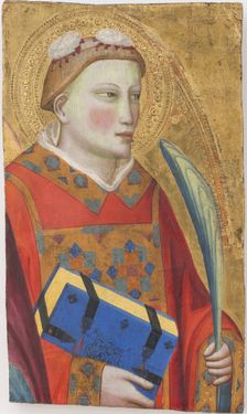 Saint Stephen, c1475. Creator: Giovanni del Biondo (active 1356-1399)