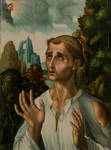Saint Stephen, c1575. Creator: Luis de Morales
