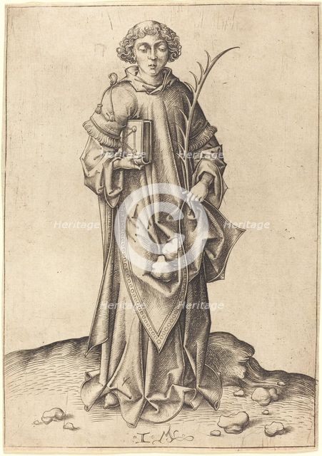 Saint Stephen. Creator: Israhel van Meckenem.