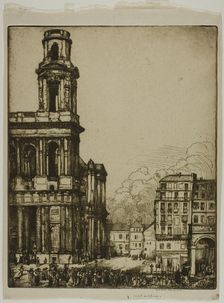 Saint Sulpice, Paris: La Petite Tour, 1901. Creator: Donald Shaw MacLaughlan
