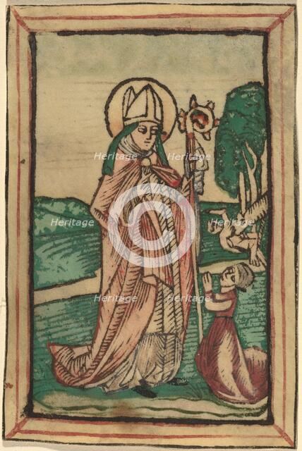 Saint Poppo, c. 1475. Creator: Unknown.