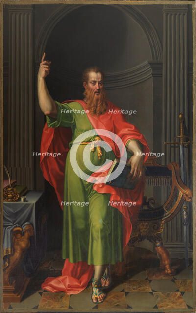 Saint Paul, 1585. Creator: Tibaldi, Pellegrino (1527-1596).