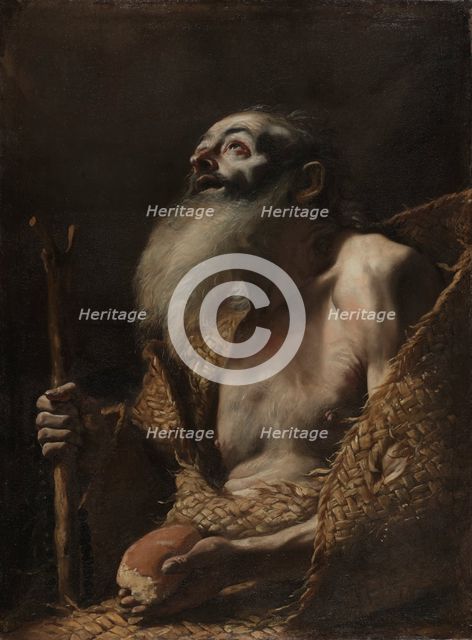 Saint Paul the Hermit, c. 1662-1664. Creator: Mattia Preti (Italian, 1613-1699).