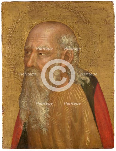 Saint Paul the Hermit, c.1410. Creator: Gentile da Fabriano (ca 1370-1427).
