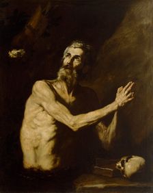Saint Paul the Hermit, ca.1638. Creator: Jusepe de Ribera