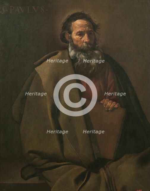Saint Paul. Artist: Velàzquez, Diego (1599-1660)