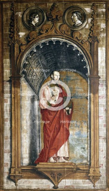 Saint Paul, between c1493 and c1499. Creator: Pedro Berruguete.
