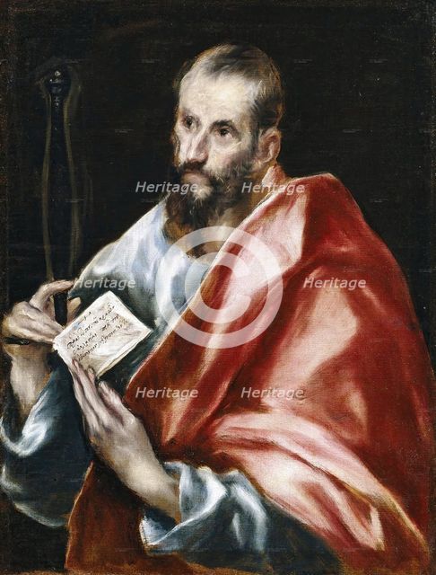 Saint Paul, between c1608 and c1614. Creator: El Greco.