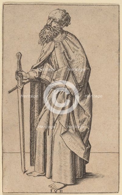 Saint Paul, c. 1490/1500. Creator: Master FVB.