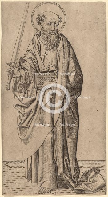 Saint Paul, c. 1490/1500. Creator: Master FVB.