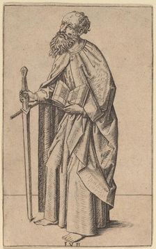 Saint Paul, c. 1490/1500. Creator: Master FVB