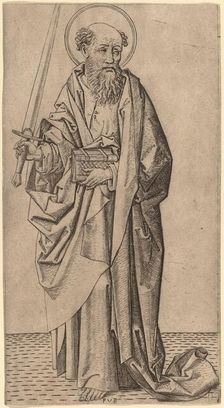 Saint Paul, c. 1490/1500. Creator: Master FVB