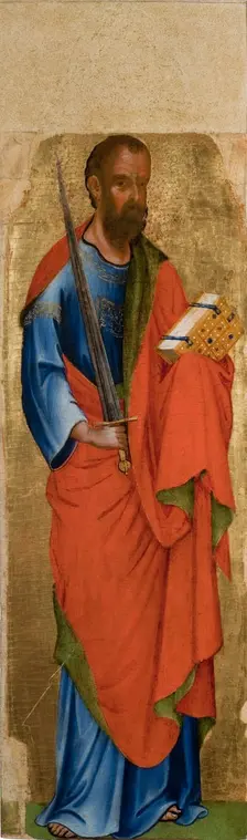 Saint Paul, c1340-1345. Creator: Veneziano, Paolo (ca 1330-ca 1360)