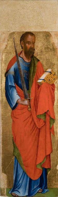 Saint Paul, c1340-1345. Creator: Veneziano, Paolo (ca 1330-ca 1360)