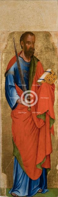 Saint Paul, c1340-1345. Creator: Veneziano, Paolo (ca 1330-ca 1360).