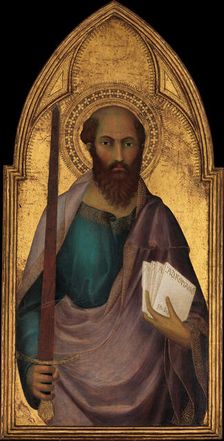 Saint Paul, ca. 1330. Creator: Lippo Memmi