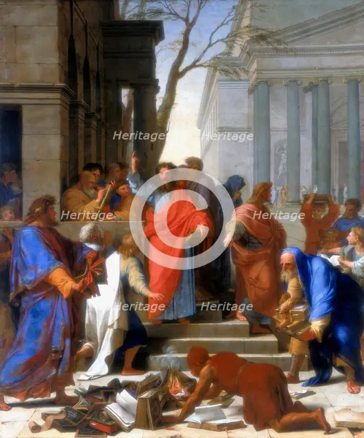 'Saint Paul Preaching at Ephesus', 1649. Artist: Eustache Le Sueur