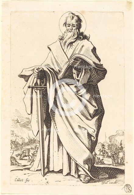 Saint Paul, published 1631. Creator: Jacques Callot.