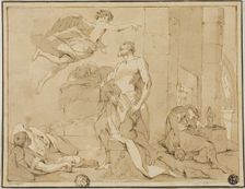 Saint Paul Rescued from Prison by an Angel, n.d. Creator: Unknown
