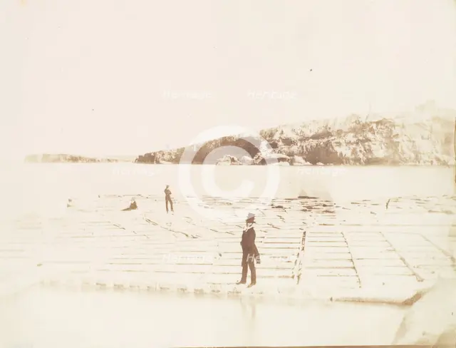 Saint Paul's Bay, Malta, Spring 1846. Creator: Calvert Jones.