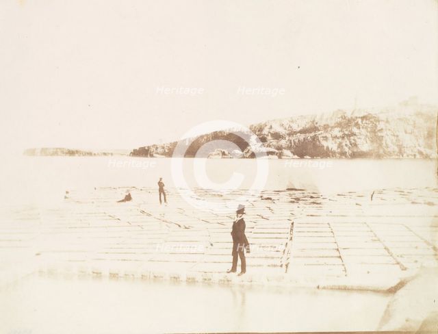 Saint Paul's Bay, Malta, Spring 1846. Creator: Calvert Jones.