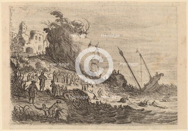 Saint Paul Shipwrecked on the Island of Malta, 1634. Creator: Willem Basse.