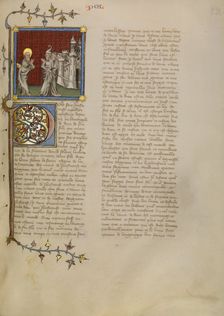 Saint Paul Speaking to the Romans, about 1360-1370. Creator: Master of Jean de Mandeville