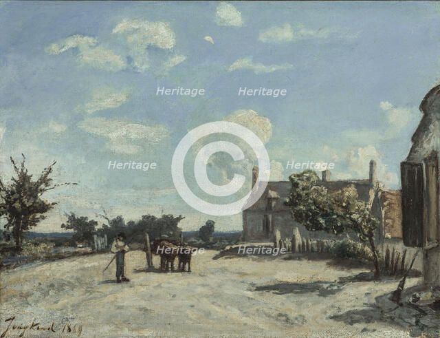 Saint-Parize-le-Chatel, 1869. Creator: Johan Barthold Jongkind.