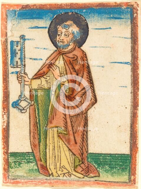 Saint Peter, 1480/1490. Creator: Unknown.