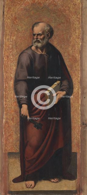 Saint Peter, 1537. Creator: Juan De Juanes.