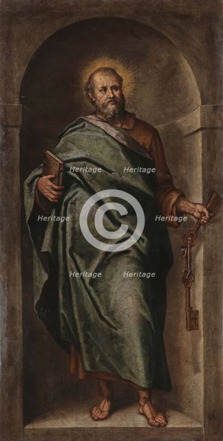 Saint Peter, 1615-1620. Creator: Ghirardoni, Giovanni Andrea (1557-1628).