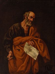 Saint Peter, 17th century. Creator: Cristóbal García Salmerón