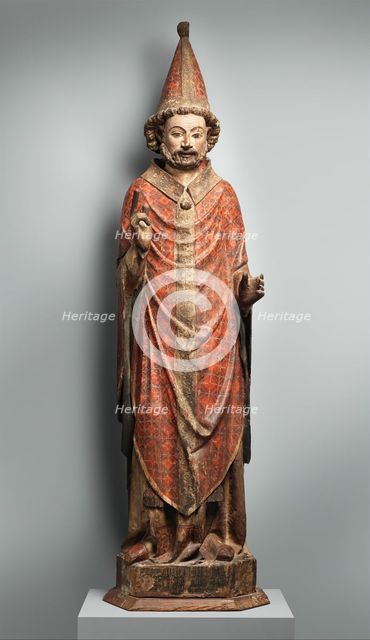 Saint Peter as the First Pope, Catalan, before 1348. Creator: Unknown.