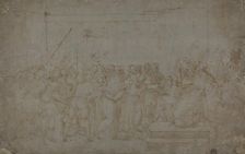 Saint Peter Brought before Nero, n.d. Creator: Ercole Setti