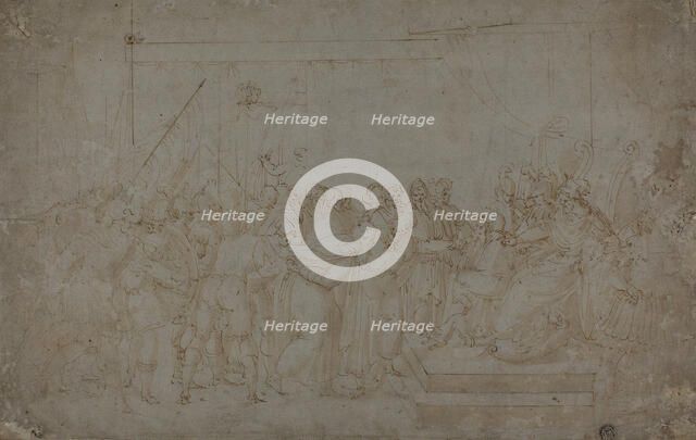 Saint Peter Brought before Nero, n.d. Creator: Ercole Setti.