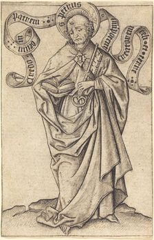 Saint Peter, c. 1450/1460. Creator: Master ES